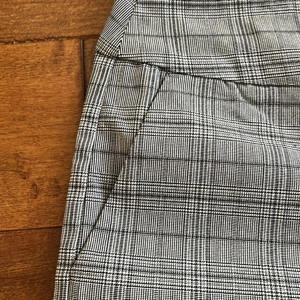 SC CO Plaid Tummy Control Super Stretch Pull on Pants Size L - Picture 7 of 12